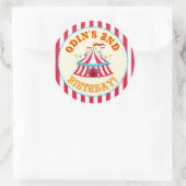 Autocollant Carnaval personnalisé avec nom personn (Sac)