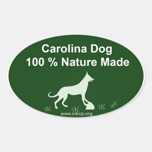 Autocollant Carolina Dog (Devant)
