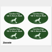 Autocollant Carolina Dog (Feuille)