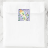 Autocollant carré (Sac)