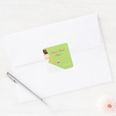 autocollant carré (Enveloppe)