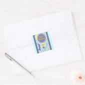 Autocollant carré (Enveloppe)