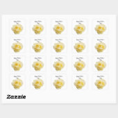 Autocollant carré (Feuille)