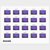 Autocollant carré (Feuille)