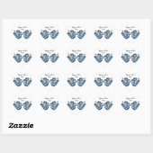 Autocollant carré (Feuille)