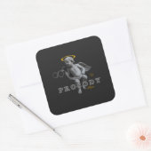 Autocollant carré (Enveloppe)