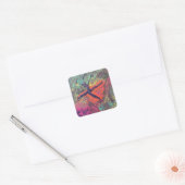 Autocollant carré Bloomfusion (Enveloppe)