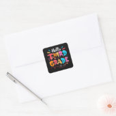 Autocollant Carré de 3e année (Enveloppe)