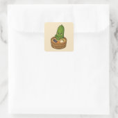Autocollant carré de concombre Nukazuke (Sac)