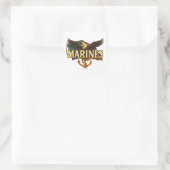 Autocollant carré de l'U.S. Marine (Sac)