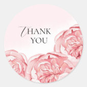 Autocollant carré de mariage moderne  (Devant)