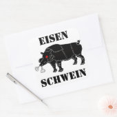 Autocollant Carré EISEN-SCHWEIN (Enveloppe)