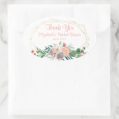 Autocollant carré élégant corail pour douche de ma (Sac)