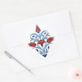 Autocollant carré en tuile turque (Enveloppe)