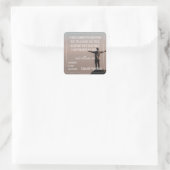 Autocollant carré Lifeworks 002 (Sac)