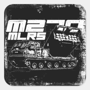 Autocollant Carré M270 MLRS