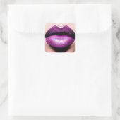 Autocollant Carré violet (Sac)