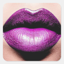 Autocollant Carré violet