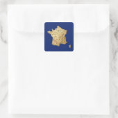 Autocollant carte de France (Sac)