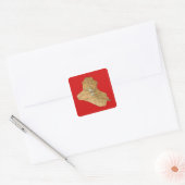 Autocollant carte d'Irak (Enveloppe)