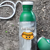 Autocollant Cartoon Sup Dawg Hotdog