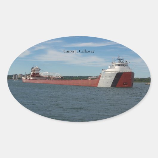 Autocollant Cason J. Callaway (Devant)