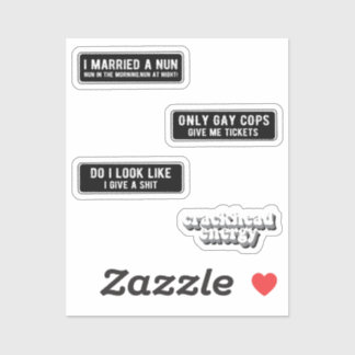 Autocollant casque moto I