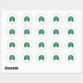 Autocollant casquette écossais (Feuille)