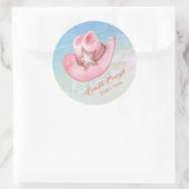 Autocollant Casquette Western Chic Coastal (Sac)