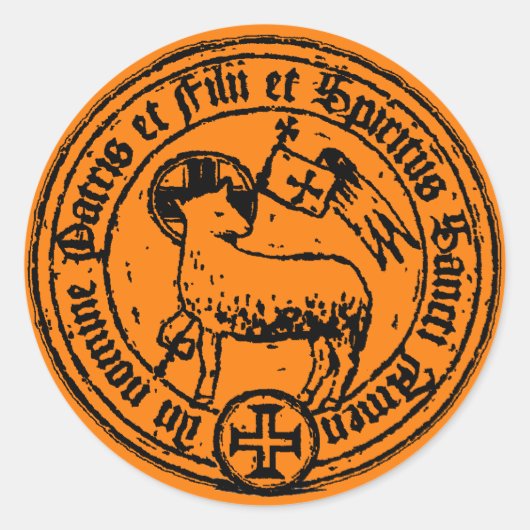 Autocollant catholique (Devant)