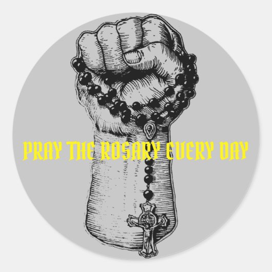 Autocollant catholique (Devant)