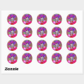 Autocollant Catrina Beatriz (Feuille)