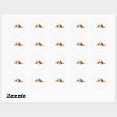 Autocollant Cavalier King Dog, Cadeau Mignon (Feuille)