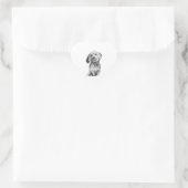 Autocollant Cavapoo, Illustration pour amateur de (Sac)