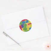 Autocollant Cello Colorblocks (Enveloppe)