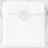 Autocollant Cendrillon Princesse Carrosse Blanc Ar (Sac)