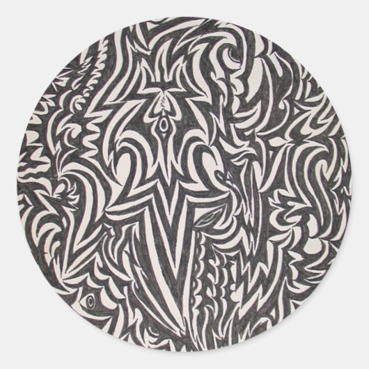 Autocollant Chaos Trip (Devant)