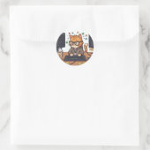 Autocollant Chat Royal (Sac)