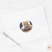 Autocollant Chat Royal (Enveloppe)