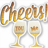 Autocollant Cheers (Devant)