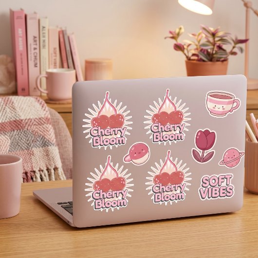 Autocollant Cherry Bloom
