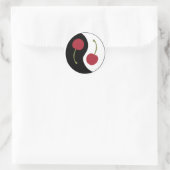 Autocollant Cherry Ying Yang (Sac)