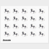 Autocollant Cheval de Vannière Tzigane (Feuille)