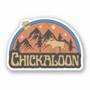 Autocollant Chickaloon, Alaska