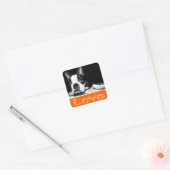 Autocollant Chien Chien Chien Chien Chien Chien No (Enveloppe)