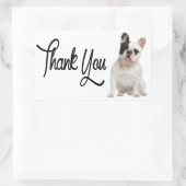 Autocollant Chien Chien Chien Chien Chien Merci (Sac)