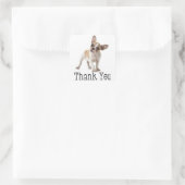 Autocollant Chien Chien Chien Chien Chien Merci (Sac)