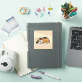 Autocollant Chien Endormi Adorable (Couverture iPad)