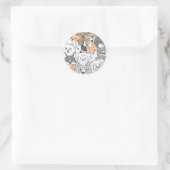Autocollant Chiens Vous Regardant (Sac)