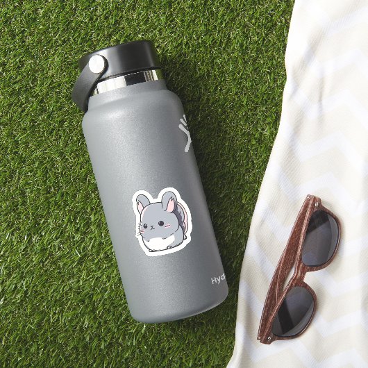 Autocollant Chinchilla Funny Chinchilla Cute Stick (HydroFlask Insitu)
